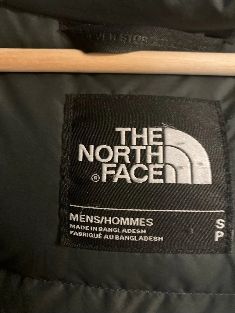 The North Face Olive Green Hooded Puffer Jacket